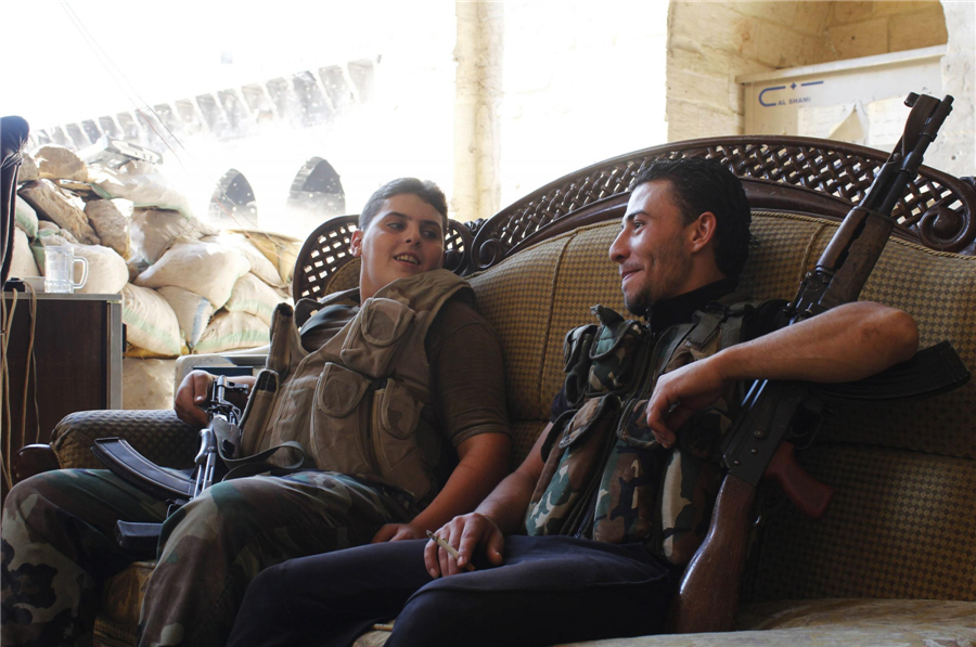 Photos: Daily life for Free Syrian Army