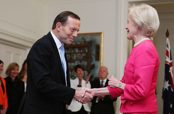 Australia's new government sworn in