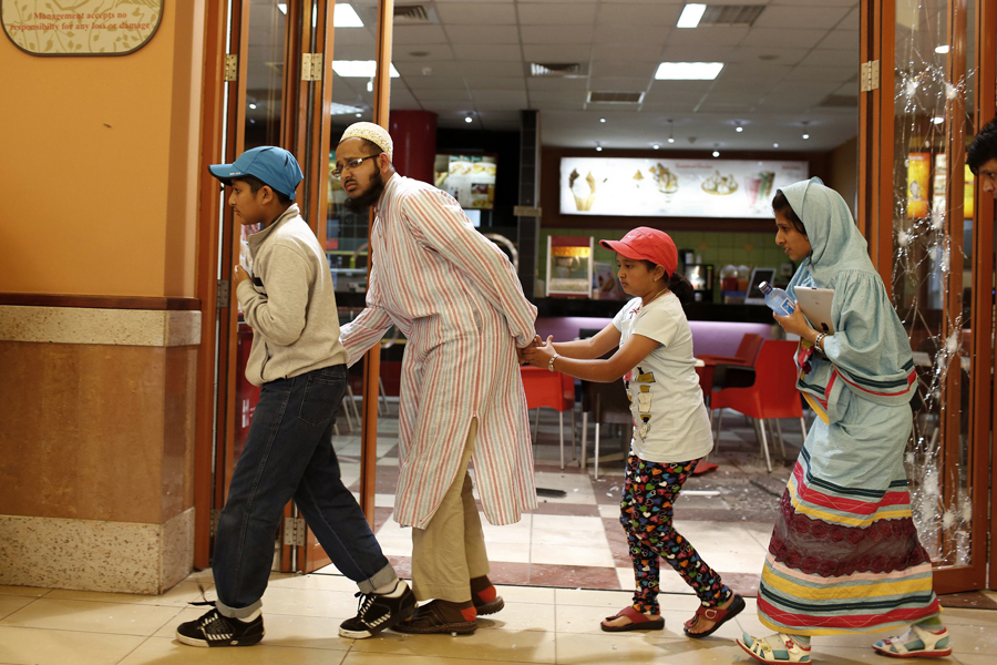 In pictures: Nairobi mall shooting spree