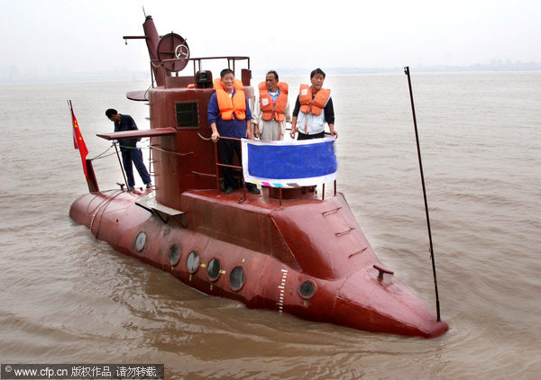 Magnificent men in their Chinese machines