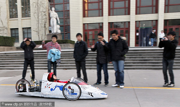 Magnificent men in their Chinese machines