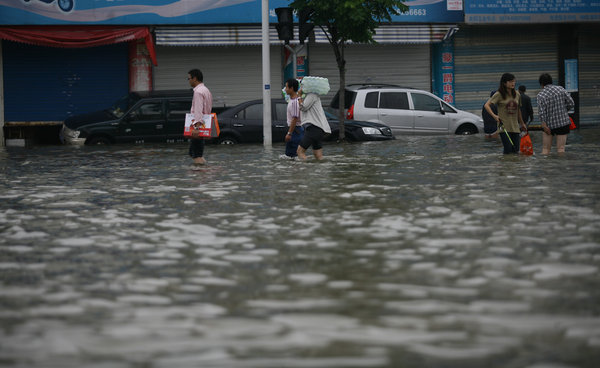 Life struggles on after devastating flood