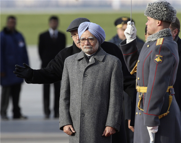 Indian PM starts visit to Russia