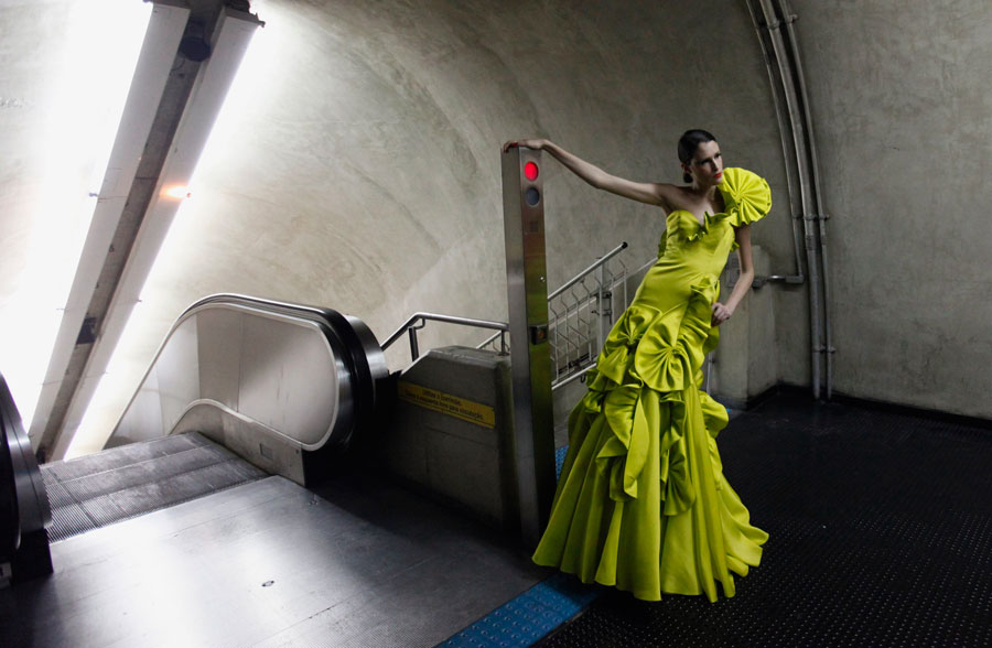 Sao Paulo Fashion Week held in Brazil