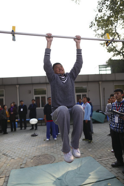 Beijing fitness test shows students' weakness