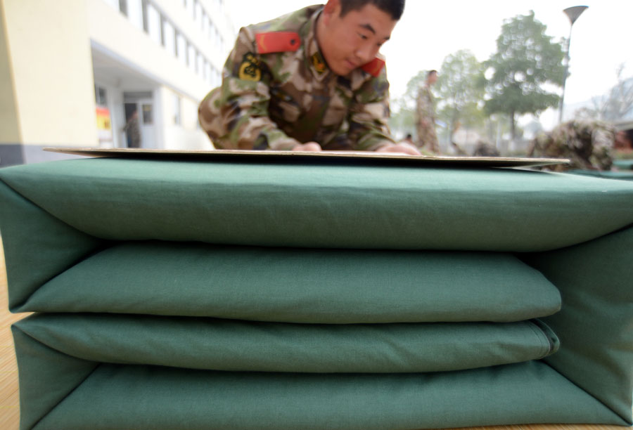Precision folding, army-style