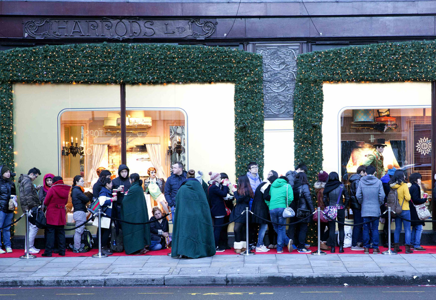 Boxing Day sale begins in London