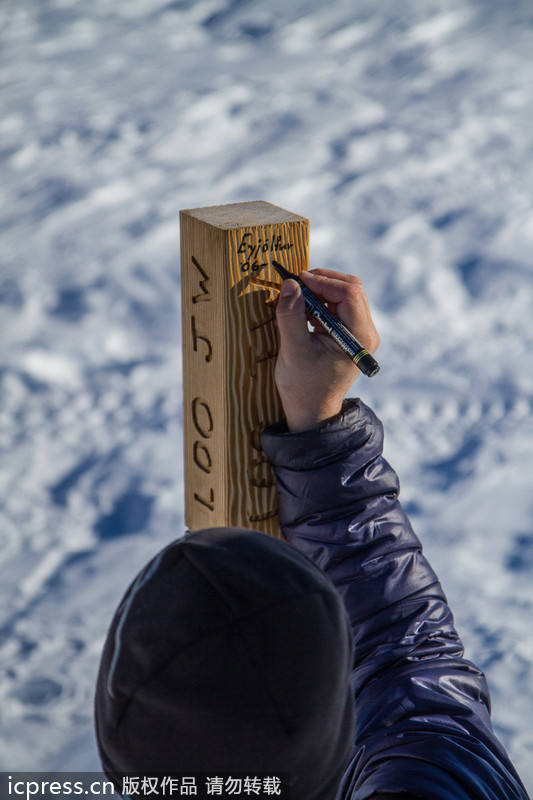 Teen becomes world's fastest to reach South Pole