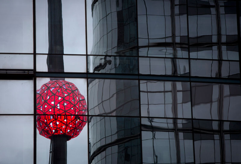 Times Square ball tested for celebrations