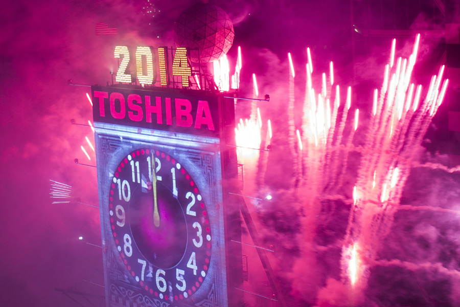 New Year's Eve celebrations in Times Square