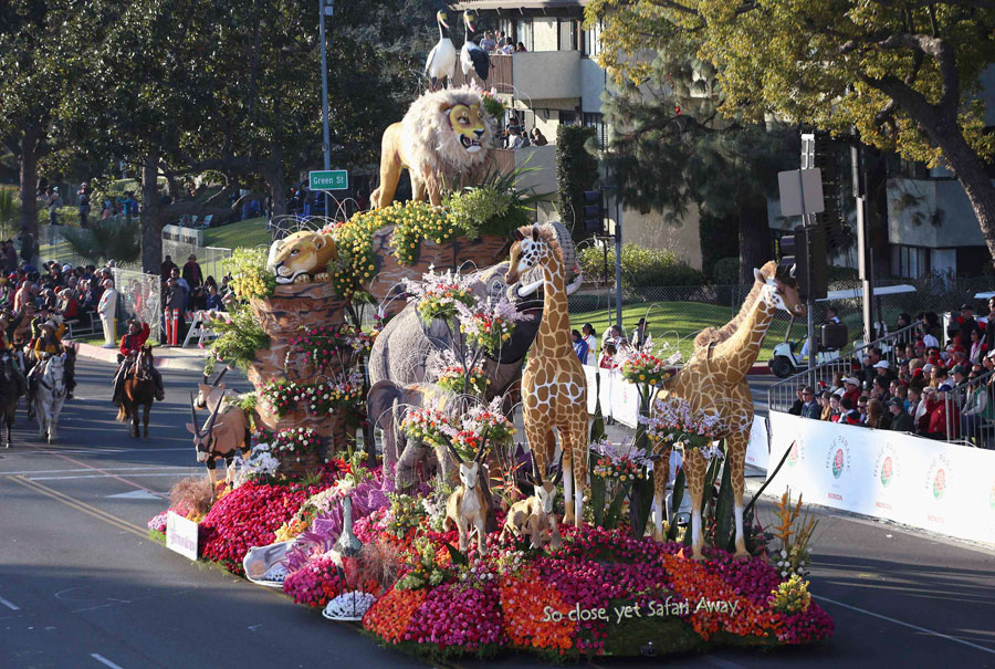 125th Rose Parade celebrated in US