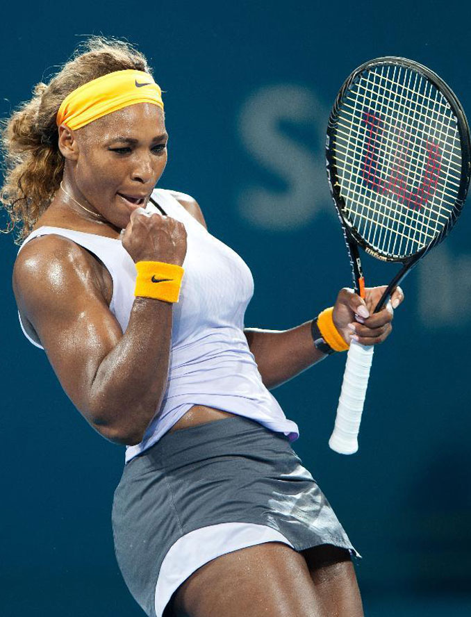 Serena Williams advances to women's singles final