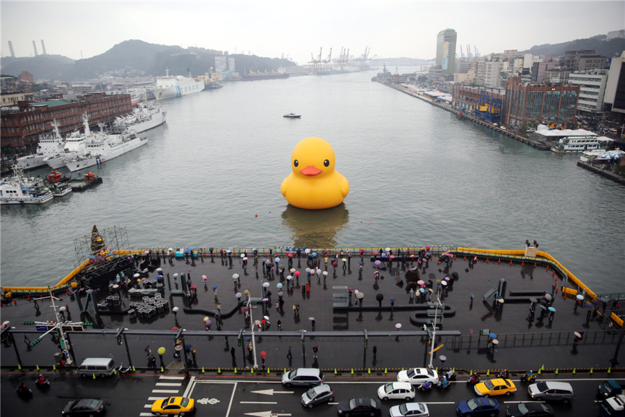 The duck returns in Taiwan