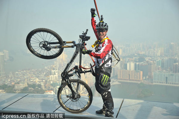 Crazy jump day in Macao