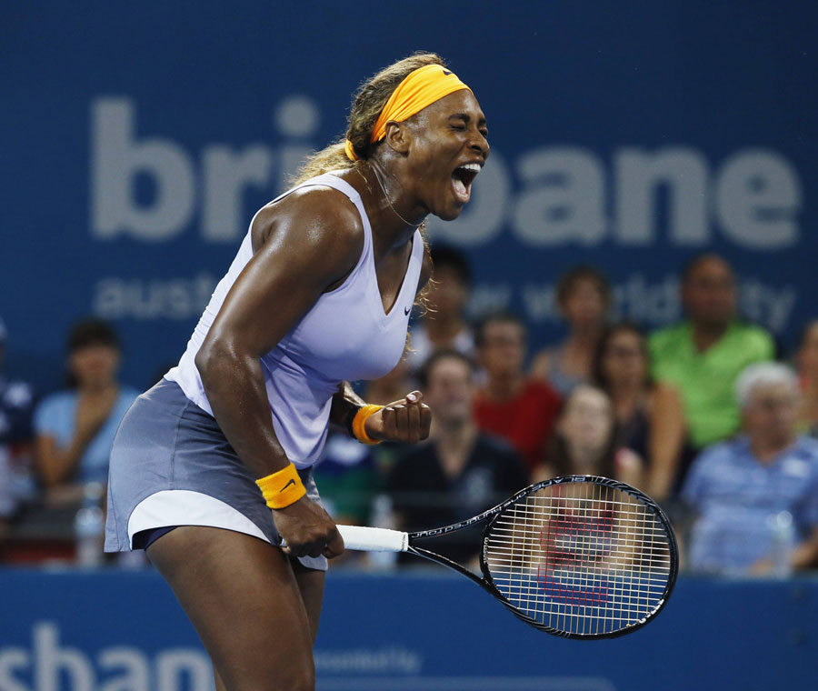 Serena Williams fires her way to victory