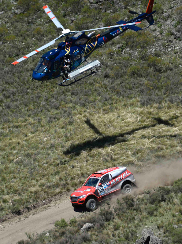 First stage of Dakar Rally 2014