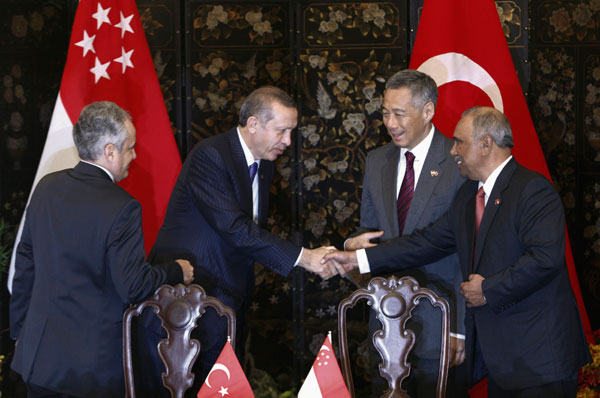 Turkey and Singapore signs counter-terrorism MOU