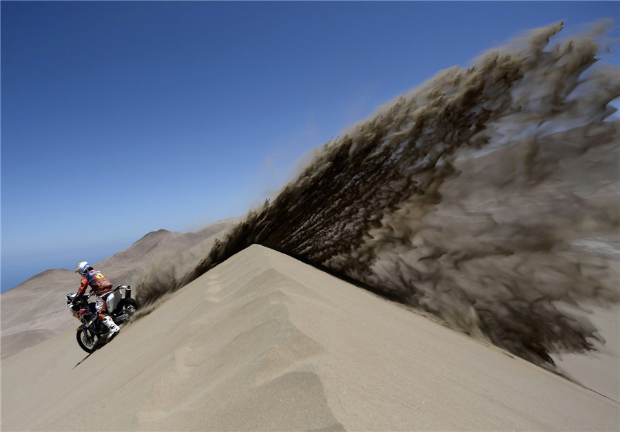 Ninth stage of Dakar Rally 2014