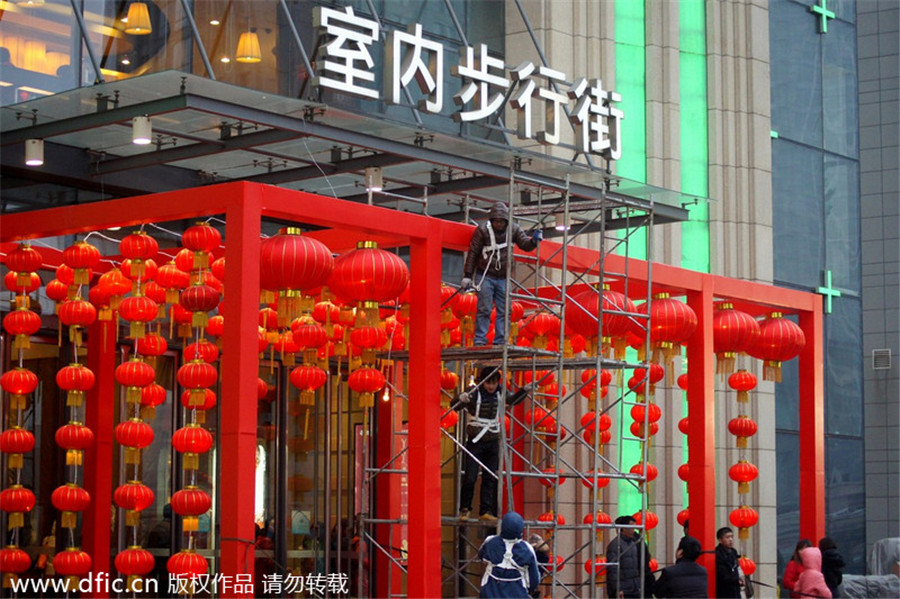 Spring Festival preparations across China