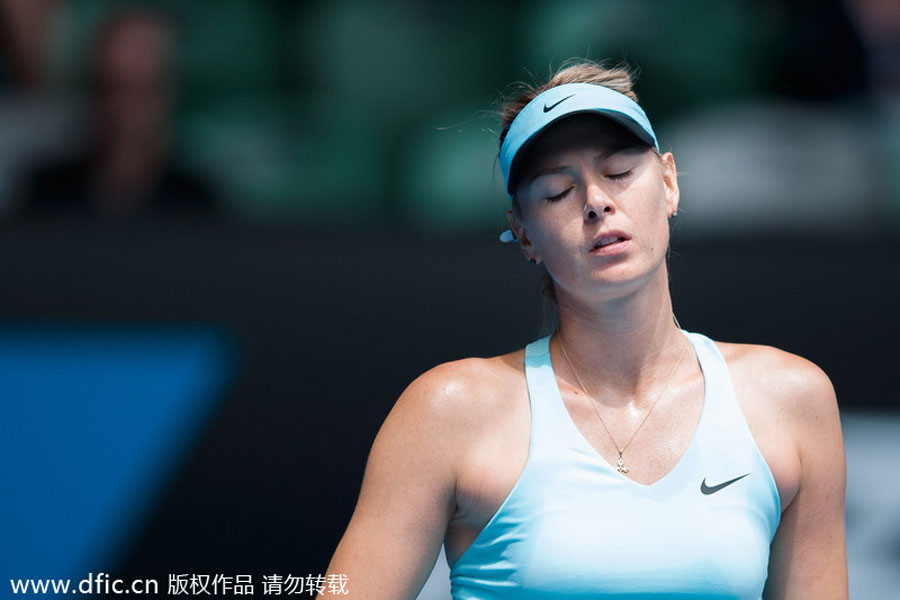 Sharapova dumped out of Australian Open by Cibulkova