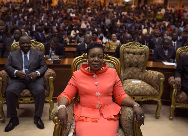 Interim C. African Republic leader sworn in