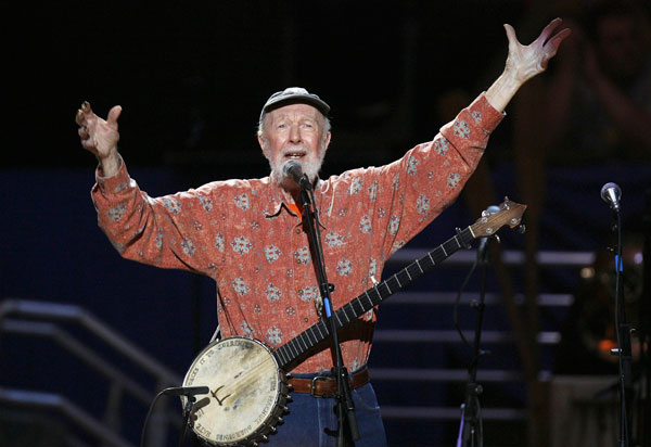 American folk singer Pete Seeger dies at 94