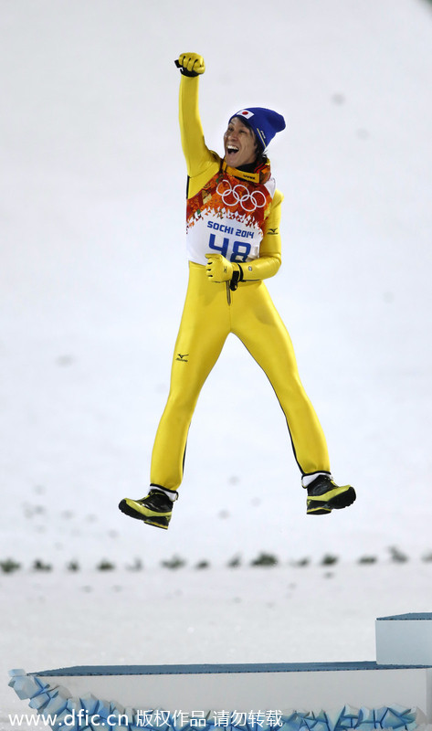 Top 10 moments of podium celebration in Sochi