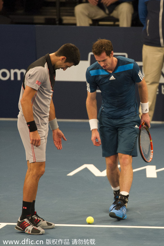 Murray, Djokovic's 'bromance' moment