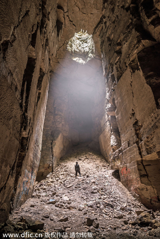 Photographer focuses on UK's deepest darkest wonders