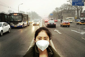 Sand storm grips NW China