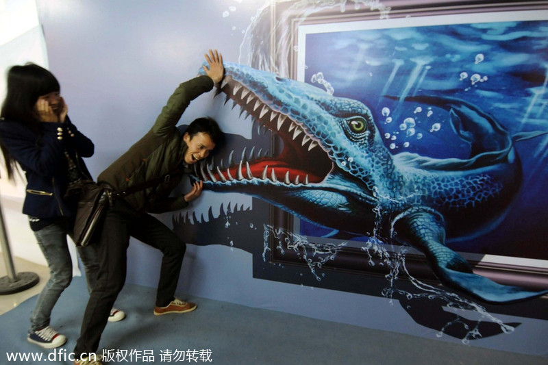 3D art exhibition in Nanning