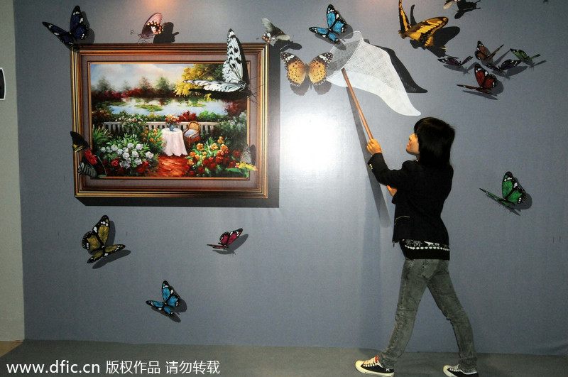 3D art exhibition in Nanning