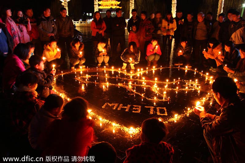 Prayers for missing flight MH370