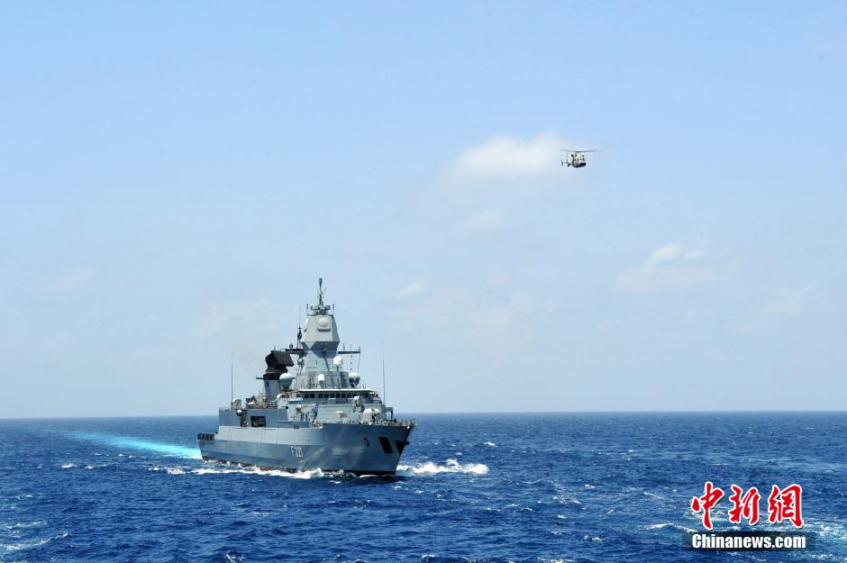 China, EU fleets hold joint anti-piracy drills