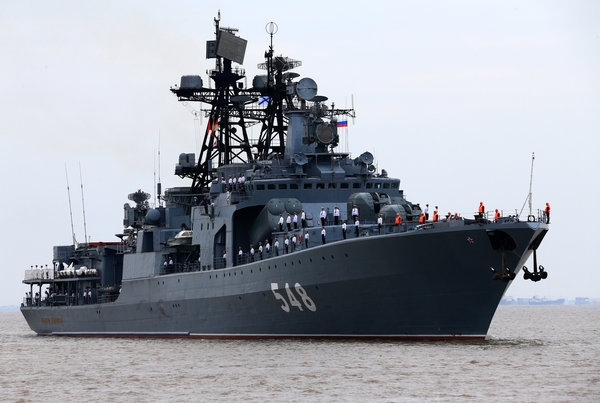 China, Russia naval drill focuses on maritime threat