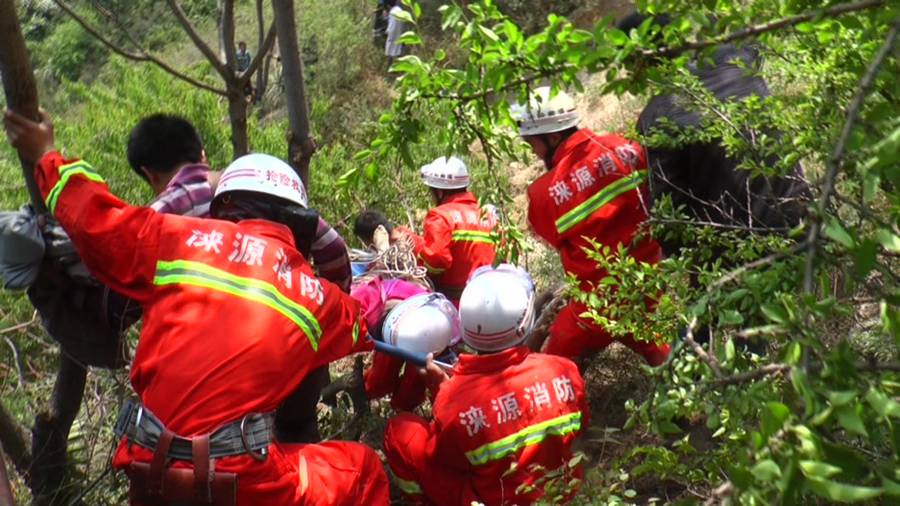 Woman survives for five days on half a bottle of water