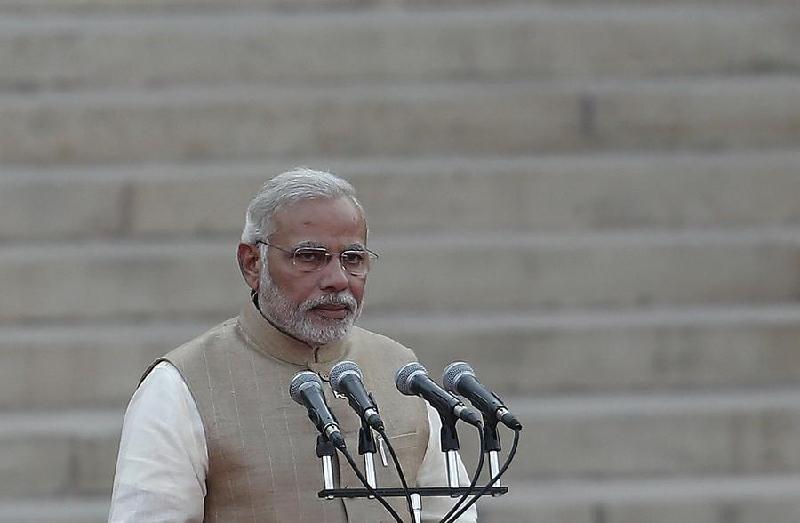 Modi sworn in as new Indian PM