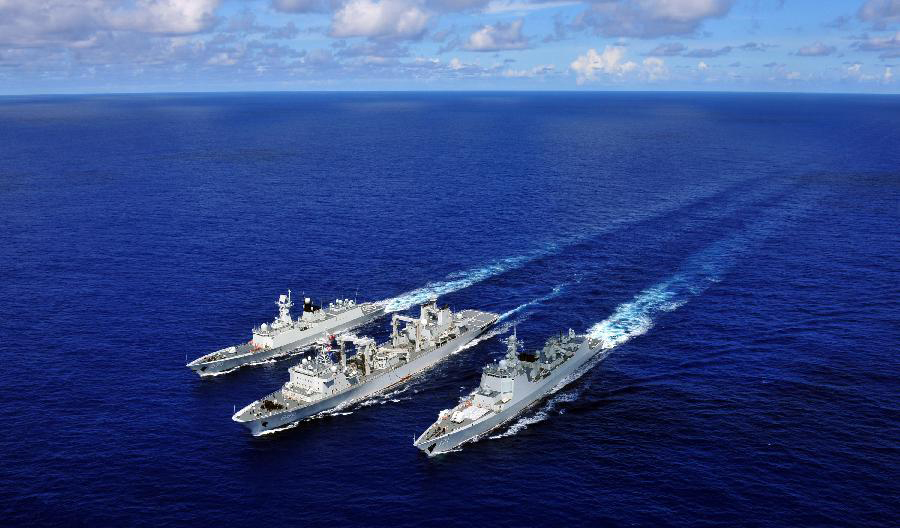 Chinese fleet joins others for RIMPAC exercise