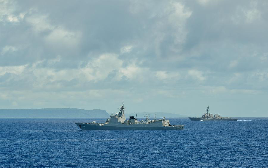 Chinese fleet joins others for RIMPAC exercise