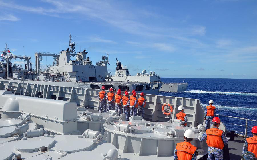 Chinese fleet joins others for RIMPAC exercise