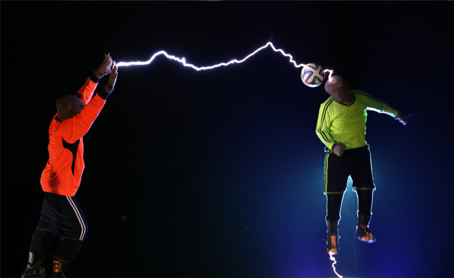 Shocking lightning photos in Fujian