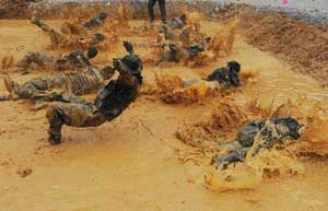 Drill targets biohazard in SW China
