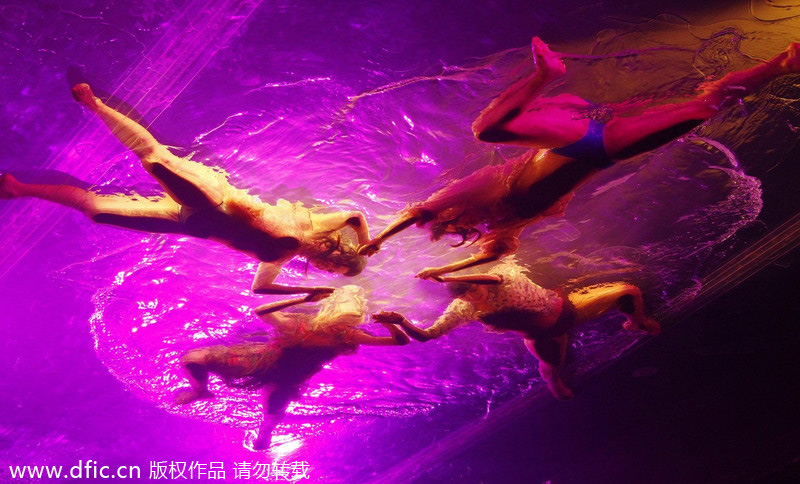 'Fuerza bruta' show stuns audience in East China