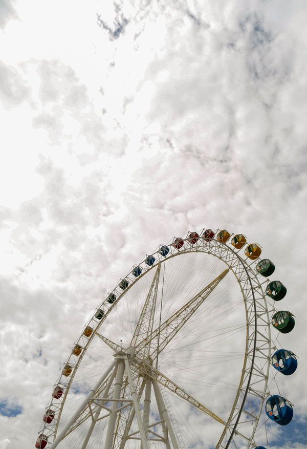 World’s highest ferries wheel in Tibet