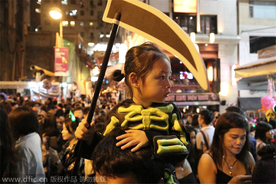 Halloween fun in China