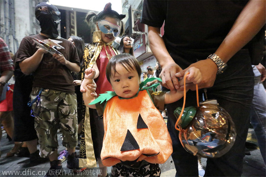 Halloween fun in China