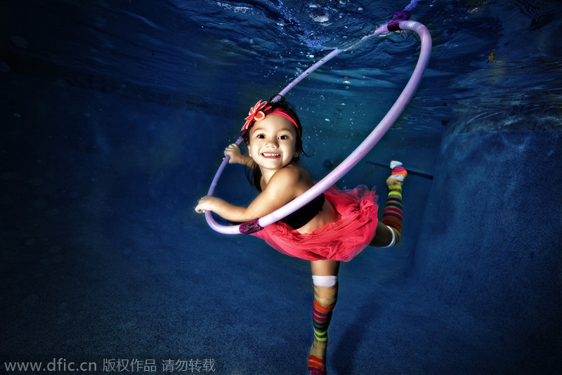 Kids' underwater fun