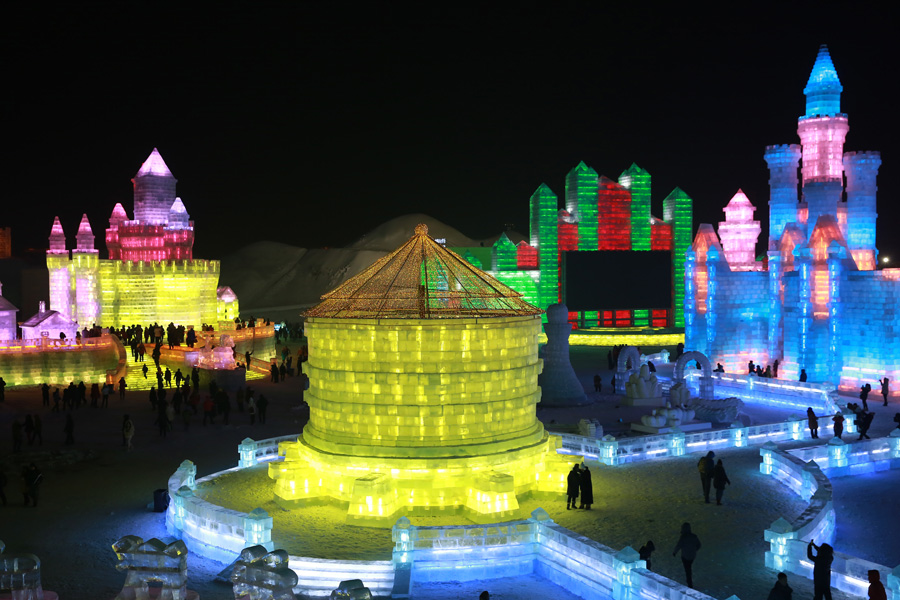 Ice and snow wonderland in NE China