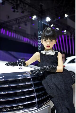 星计划少儿艺术学校童星亮相2015重庆汽车消