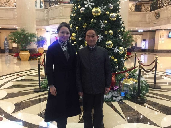 旗美人旗袍携爱共迎2015首届爱国公益工程启动盛典